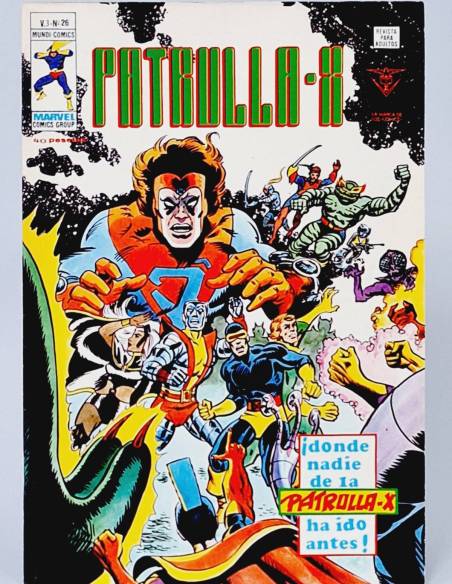 EXCELENTE PATRULLA X 26 HA IDO ANTES VOL3 CÓMICS MARVEL VERTICE VOL.3 VOLUMEN