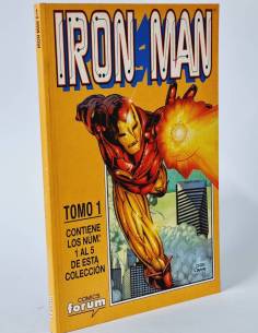 CASI EXCELENTE IRON MAN 1 AL 5 RETAPADO MARVEL COMICS FORUM