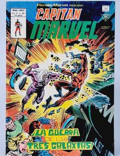 HÉROES MARVEL 56 GUERRA CAPITÁN MARVEL CÓMICS VERTICE...