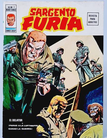 EXCELENTE SARGENTO FURIA 2 EL DELATOR CÓMICS MARVEL VERTICE VOL2 VOLUMEN VOL.2