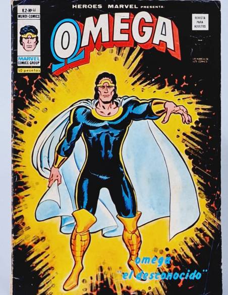HÉROES MARVEL 41 OMEGA CÓMICS VERTICE VOL2 VOLUMEN VOL.2 NORMAL ESTADO