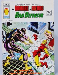 EXCELENTE HÉROES MARVEL 27 HOMBRE HIERRO DAN DEFENSOR EL...