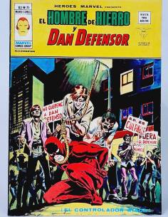 EXCELENTE HÉROES MARVEL 35 HOMBRE HIERRO DAN DEFENSOR EL...