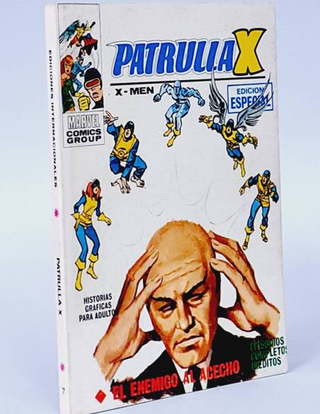 EXCELENTE PATRULLA X 7 EL ENEMIGO AL ACECHO TACO COMICS MARVEL EDICIONES VERTICE