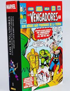EXCELENTE LOS VENGADORES 1 OMNIGOLD MARVEL GOLD COMICS...