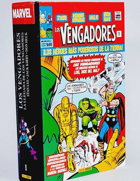 EXCELENTE LOS VENGADORES 1 OMNIGOLD MARVEL GOLD COMICS PANINI