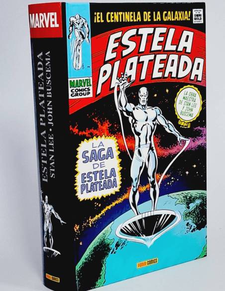 DE KIOSCO ESTELA PLATEADA EL CENTINELA DE LA GALAXIA MARVEL GOLD OMNIGOLD COMICS PANINI