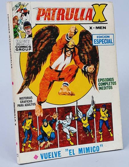PATRULLA X 12 VUELVE EL MÍMICO COMICS MARVEL EDICIONES VERTICE TACO VOL1 VOL.1 VOLUMEN