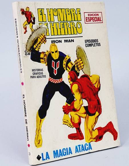 EXCELENTE EL HOMBRE DE HIERRO 3 LA MAGIA ATACA COMICS MARVEL EDICIONES VERTICE TACO