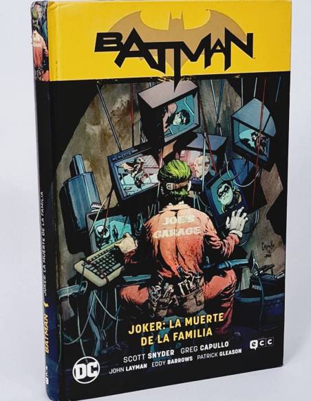 BATMAN JOKER LA MUERTE DE LA FAMILIA CÓMICS DC ECC EDICIONES MUY BUEN ESTADO