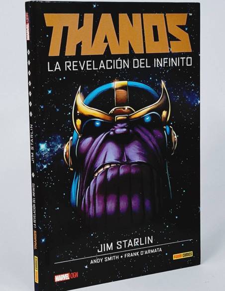 EXCELENTE THANOS LA REVELACIÓN DEL INFINITO MARVEL CÓMICS PANINI JIM STARLIN