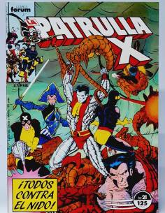 EXCELENTE LA PATRULLA X 21 FORUM CÓMICS MARVEL VOL1...