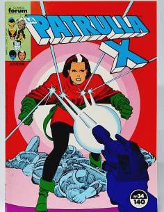 EXCELENTE LA PATRULLA X 34 FORUM CÓMICS MARVEL VOL1...