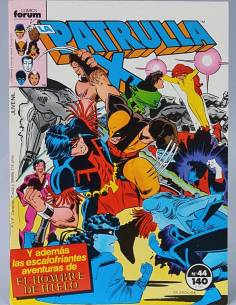 CASI EXCELENTE LA PATRULLA X 44 FORUM CÓMICS MARVEL VOL1...