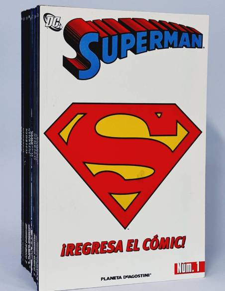 EXCELENTE COLECCIÓN COMPLETA SUPERMAN 2006 REGRESA EL CÓMIC DC PLANETA
