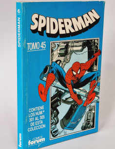 SPIDERMAN 301 AL 305 TOMO 6 RETAPADO COMICS FORUM MARVEL...