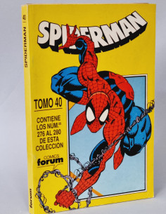 SPIDERMAN 276 AL 280 TOMO 40 RETAPADO COMICS FORUM MARVEL...