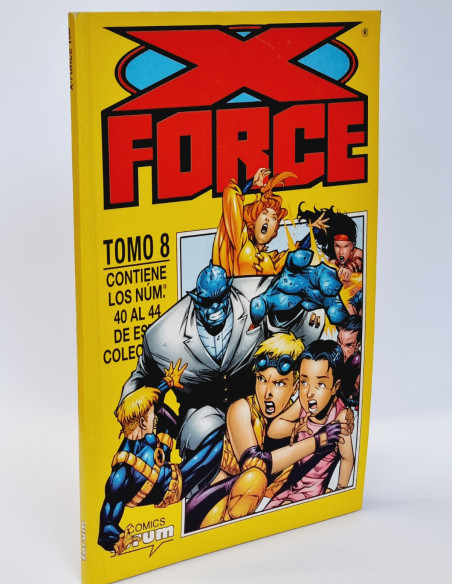 EXCELENTE X FORCE 40 AL 44 TOMO 8 RETAPADO COMICS FORUM MARVEL