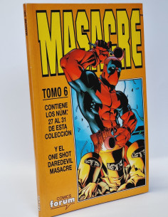 EXCELENTE MASACRE 27 AL 31 TOMO 6 RETAPADO COMICS FORUM...