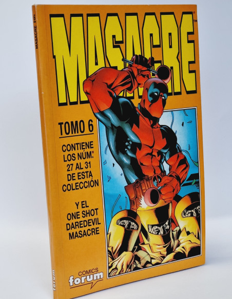 EXCELENTE MASACRE 27 AL 31 TOMO 6 RETAPADO COMICS FORUM MARVEL
