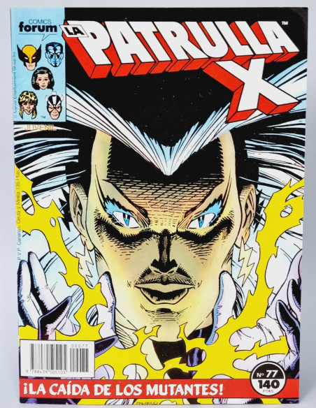 EXCELENTE LA PATRULLA X 77 FORUM CÓMICS MARVEL VOL1 VOLUMEN VOL.1
