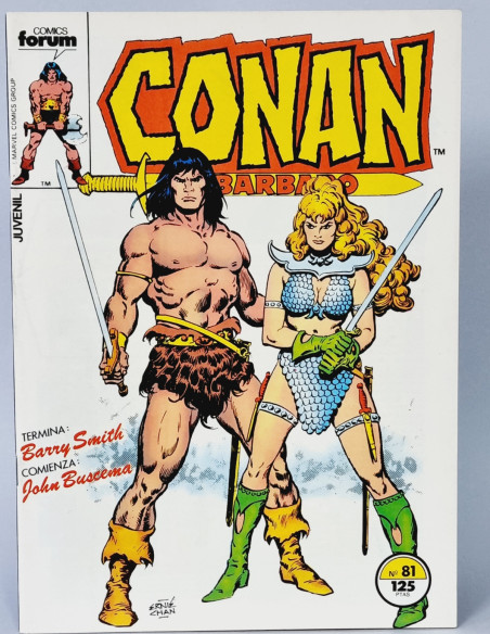 DE KIOSCO CONAN EL BARBARO 81 FORUM CÓMICS MARVEL VOL1 VOLUMEN VOL.1
