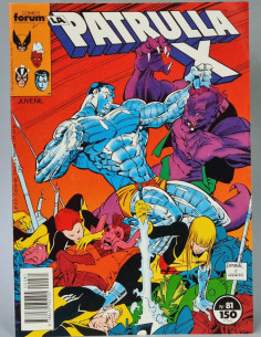 CASI EXCELENTE LA PATRULLA X 81 FORUM CÓMICS MARVEL VOL1...