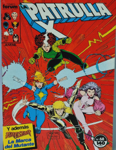 EXCELENTE LA PATRULLA X 81 FORUM CÓMICS MARVEL VOL1...