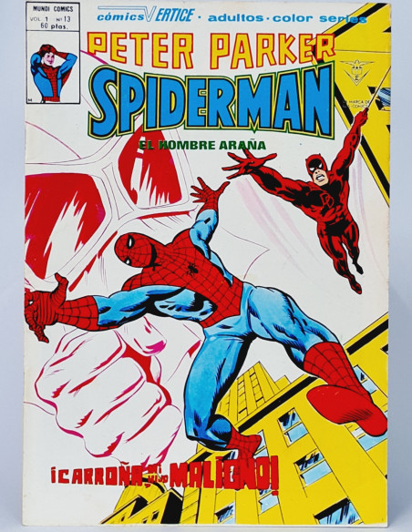 CASI EXCELENTE PETER PARKER 13 SPIDER-MAN CÓMICS VERTICE MARVEL SPIDERMAN CARROÑA