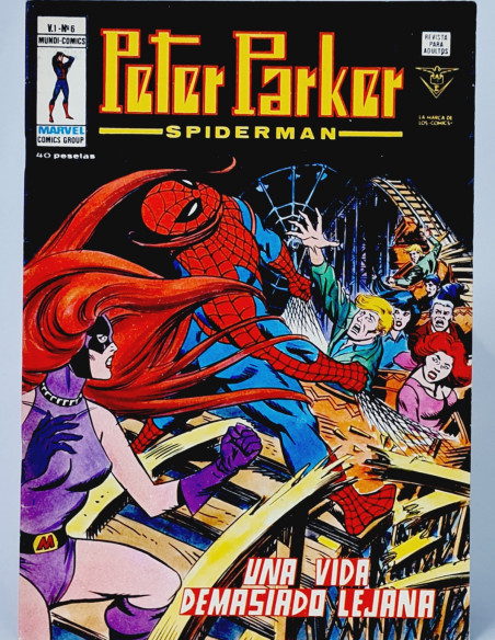 EXCELENTE PETER PARKER 6 SPIDER-MAN UNA VIDA CÓMICS VERTICE MARVEL SPIDERMAN