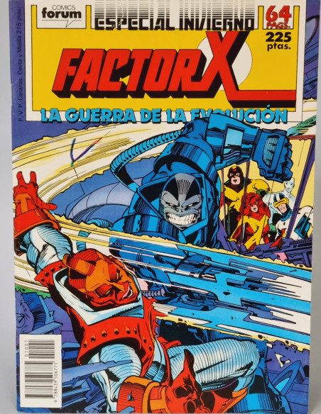 EXCELENTE FACTOR X ESPECIAL INVIERNO EXTRA COMICS FORUM MARVEL 1988