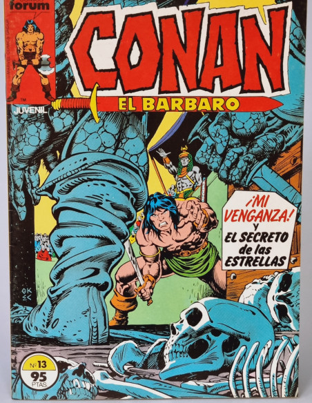 EXCELENTE CONAN EL BARBARO 13 FORUM CÓMICS MARVEL