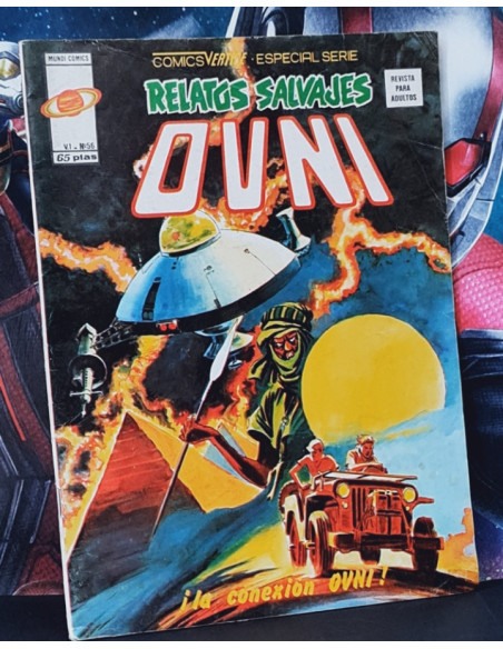 MUY BUEN ESTADO RELATOS SALVAJES 56 OVNI LA CONEXIO VOL I GRAPA VERTICE