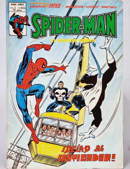 SPIDERMAN 63G CASTIGADOR CÓMICS SPIDER-MAN VERTICE MARVEL VOL3 VOL.3 VOLUMEN MUY BUEN ESTADO