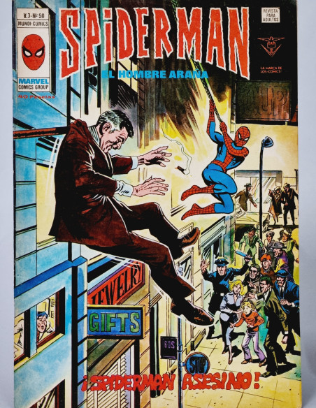 SPIDERMAN 17 ASESINO CÓMICS SPIDER-MAN VERTICE MARVEL VOL3 VOL.3 VOLUMEN MUY BUEN ESTADO