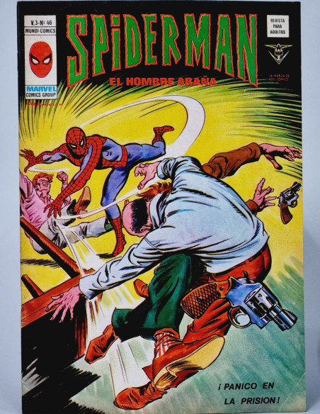 SPIDERMAN 46 PÁNICO CÓMICS SPIDER-MAN VERTICE MARVEL VOL3 VOL.3 VOLUMEN MUY BUEN ESTADO