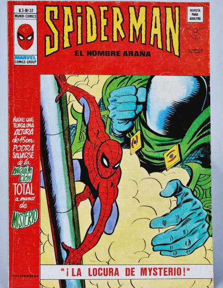 CASI EXCELENTE SPIDERMAN 32 LA LOCURA VOL3 CÓMICS SPIDER-MAN VERTICE MARVEL VOL.3 VOLUMEN