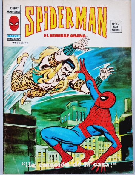 CASI EXCELENTE SPIDERMAN 17 LA EMOCIÓN VOL3 CÓMICS SPIDER-MAN VERTICE MARVEL VOL.3 VOLUMEN