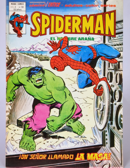 DE KIOSCO SPIDERMAN 59 LA MASA VOL3 CÓMICS SPIDER-MAN VERTICE MARVEL VOL.3 VOLUMEN