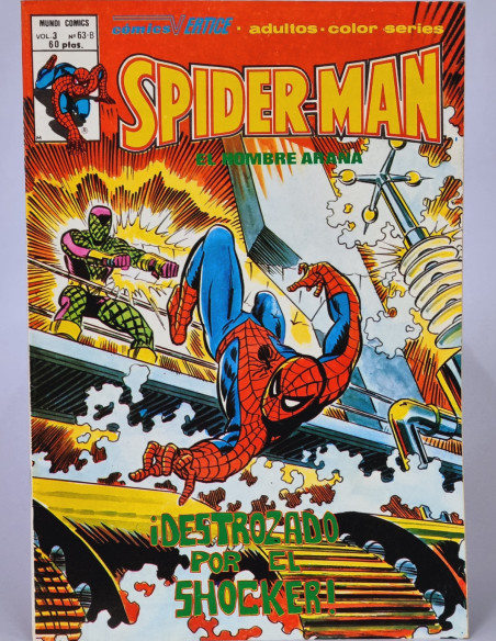 DE KIOSCO SPIDERMAN 63B DESTROZADO VOL3 CÓMICS SPIDER-MAN VERTICE MARVEL VOL.3 VOLUMEN