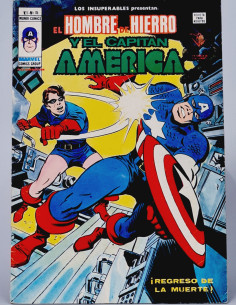 LOS INSUPERABLES 15 HOMBRE DE HIERRO CAPITÁN AMÉRICA...