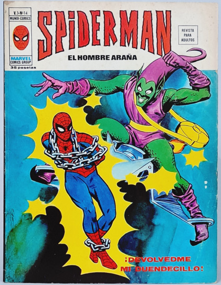 SPIDERMAN 14 DUENDECILLO CÓMICS SPIDER-MAN VERTICE MARVEL VOL3 VOL.3 VOLUMEN MUY BUEN ESTADO