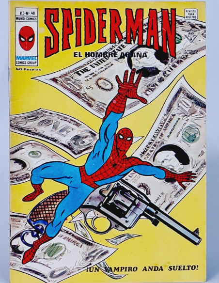 SPIDERMAN 48 UN VAMPIRO CÓMICS SPIDER-MAN VERTICE MARVEL VOL3 VOL.3 VOLUMEN MUY BUEN ESTADO