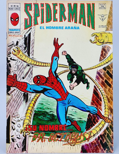 SPIDERMAN 55 SU NOMBRE CÓMICS SPIDER-MAN VERTICE MARVEL VOL3 VOL.3 VOLUMEN BUEN ESTADO