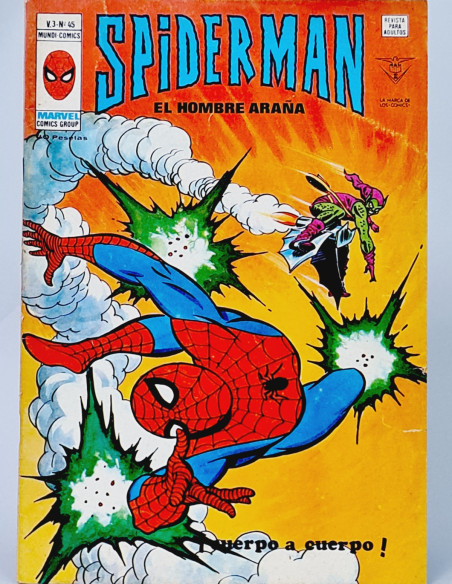 SPIDERMAN 45 CUERPO A CUERPO CÓMICS SPIDER-MAN VERTICE MARVEL VOL3 VOL.3 VOLUMEN BUEN ESTADO