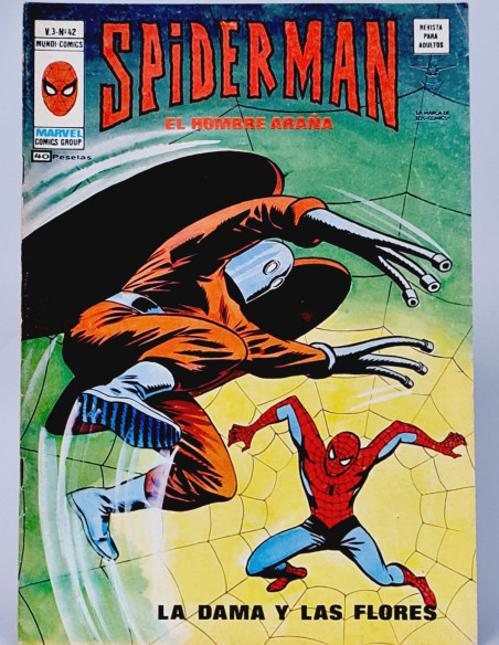 SPIDERMAN 42 LA DAMA Y LAS FLORES CÓMICS SPIDER-MAN VERTICE MARVEL VOL3 VOL.3 VOLUMEN BUEN ESTADO