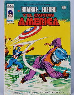 LOS INSUPERABLES 9 HOMBRE DE HIERRO CAPITÁN AMÉRICA...