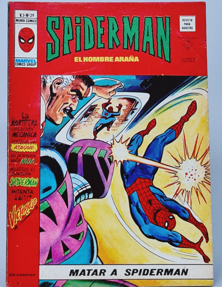 SPIDERMAN 29 MATAR A SPIDER-MAN CÓMICS VERTICE MARVEL VOL3 VOL.3 VOLUMEN BUEN ESTADO