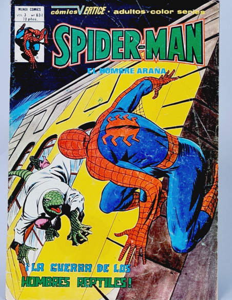 SPIDERMAN 63I LA GUERRA DE HOMBRES CÓMICS SPIDER-MAN VERTICE MARVEL VOL3 VOL.3 VOLUMEN BUEN ESTADO