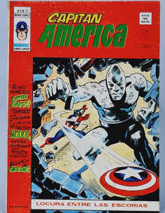 CAPITÁN AMÉRICA 17 LOCURA VOL3 CÓMICS VERTICE MARVEL...